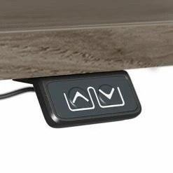 Promo 🔔 Sit & Stand Desks Bush Business Furniture Move 40 Series 28"-48" Adjustable Standing Desk, Modern Hickory/Cool Gray Metallic (M4S6030MHSK) 👍 -Desk Riser Store unnamed file 2558