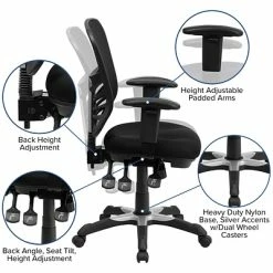 Top 10 ⭐ Sit & Stand Desks Flash Furniture Electric 27"H - 44"H Adjustable Standing Desk With Black Mesh Executive Office Chair, Black (BLN20460001BK) ✨ 14 Top 10 ⭐ Sit & Stand Desks Flash Furniture Electric 27"H - 44"H Adjustable Standing Desk With Black Mesh Executive Office Chair, Black (BLN20460001BK) ✨ -Desk Riser Store unnamed file 2564