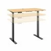 Outlet ⭐ Sit & Stand Desks Bush Business Furniture Move 60 Series 27''-47'' Adjustable Standing Desk, Natural Maple (M6S4830ACBK) 😀 -Desk Riser Store unnamed file 2583