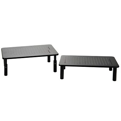 Best reviews of 🔥 Monitor Mounts & Stands Mind Reader Adjustable Monitor Riser Stands, Black, Set Of 2 Stands (4LEGM2PK-BLK) ❤️ 6 Best reviews of 🔥 Monitor Mounts & Stands Mind Reader Adjustable Monitor Riser Stands, Black, Set Of 2 Stands (4LEGM2PK-BLK) ❤️ - Image 4