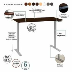 Hot Sale 🔥 Sit & Stand Desks Bush Business Furniture Move 80 Series 23"-49" Adjustable Standing Desk, Harvest Cherry (HAT4830CSK) 🥰 12 Hot Sale 🔥 Sit & Stand Desks Bush Business Furniture Move 80 Series 23"-49" Adjustable Standing Desk, Harvest Cherry (HAT4830CSK) 🥰 -Desk Riser Store unnamed file 2629