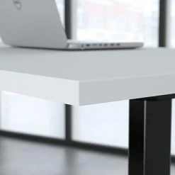 New 🧨 Sit & Stand Desks Bush Business Furniture Move 60 Series 27''-47'' Adjustable Standing Desk, White (M6S7230WHBK) ⭐ -Desk Riser Store unnamed file 2650