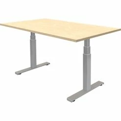 Flash Sale ๐ Sit & Stand Desks Fellowes Cambio 24.75"-50.25"H Adjustable Standing Desk, Maple (9788601) ๐ฅ