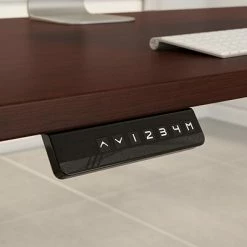 Promo 🎁 Sit & Stand Desks Bush Business Furniture Move 60 Series 27''-47'' Adjustable Standing Desk, Harvest Cherry (M6S4830CSBK) ❤️ -Desk Riser Store unnamed file 2703