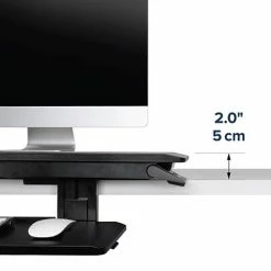 Best Pirce ❤️ Sit & Stand Desks Ergotron WorkFit-TX 17"H Adjustable Riser Desk (33-467-921) 🔥 -Desk Riser Store unnamed file 271