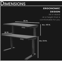 New โจ Office Desks Hanover 24"- 49" Adjustable Sit Or Stand Assembled Electric Desk With Adjustable And Programmable Heights, Black, HSD0421-BLK ๐ 13 New โจ Office Desks Hanover 24"- 49" Adjustable Sit Or Stand Assembled Electric Desk With Adjustable And Programmable Heights, Black, HSD0421-BLK ๐ -Desk Riser Store unnamed file 2817