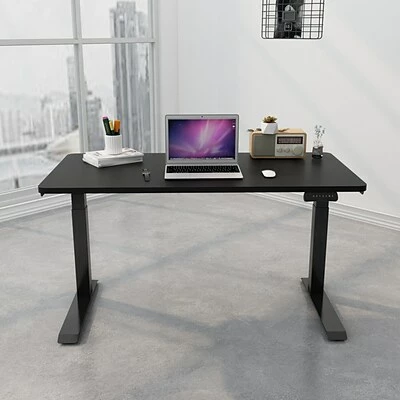 New โจ Office Desks Hanover 24"- 49" Adjustable Sit Or Stand Assembled Electric Desk With Adjustable And Programmable Heights, Black, HSD0421-BLK ๐ 10 New โจ Office Desks Hanover 24"- 49" Adjustable Sit Or Stand Assembled Electric Desk With Adjustable And Programmable Heights, Black, HSD0421-BLK ๐ - Image 8