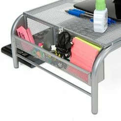 Hot Sale โ๏ธ Monitor Mounts & Stands Mind Reader Metal Mesh Monitor Stand, Laptop Riser With 2 Storage Compartments, Silver (MESHM-SIL) ๐ 11 Hot Sale โ๏ธ Monitor Mounts & Stands Mind Reader Metal Mesh Monitor Stand, Laptop Riser With 2 Storage Compartments, Silver (MESHM-SIL) ๐ -Desk Riser Store unnamed file 283