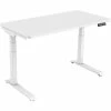 Brand new 🥰 Office Desks Hanover 24"- 49" Sit Or Stand Assembled Electric Desk With Adjustable And Programmable Heights, White, HSD0421-WHT ✨ -Desk Riser Store unnamed file 2830
