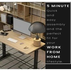 Top 10 ๐ Office Desks Hanover 29"- 48" Adjustable Sit Or Stand Electric Desk, Natural, HSD0411-NAT ๐งจ 12 Top 10 ๐ Office Desks Hanover 29"- 48" Adjustable Sit Or Stand Electric Desk, Natural, HSD0411-NAT ๐งจ -Desk Riser Store unnamed file 2845