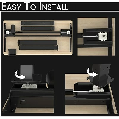 Top 10 ๐ Office Desks Hanover 29"- 48" Adjustable Sit Or Stand Electric Desk, Natural, HSD0411-NAT ๐งจ 7 Top 10 ๐ Office Desks Hanover 29"- 48" Adjustable Sit Or Stand Electric Desk, Natural, HSD0411-NAT ๐งจ - Image 5