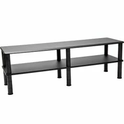 Buy 😉 Monitor Mounts & Stands Mind Reader Dual-Monitor Riser, Black (DBMON2T-BLK) 👏