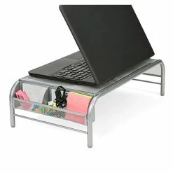 Hot Sale โ๏ธ Monitor Mounts & Stands Mind Reader Metal Mesh Monitor Stand, Laptop Riser With 2 Storage Compartments, Silver (MESHM-SIL) ๐ 13 Hot Sale โ๏ธ Monitor Mounts & Stands Mind Reader Metal Mesh Monitor Stand, Laptop Riser With 2 Storage Compartments, Silver (MESHM-SIL) ๐ -Desk Riser Store unnamed file 285