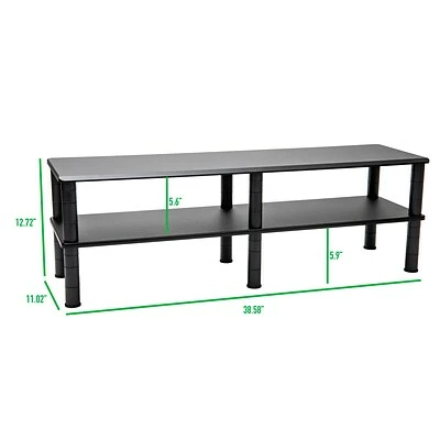 Buy ๐ Monitor Mounts & Stands Mind Reader Dual-Monitor Riser, Black (DBMON2T-BLK) ๐ 8 Buy ๐ Monitor Mounts & Stands Mind Reader Dual-Monitor Riser, Black (DBMON2T-BLK) ๐ - Image 6