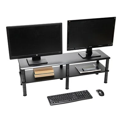 Buy ๐ Monitor Mounts & Stands Mind Reader Dual-Monitor Riser, Black (DBMON2T-BLK) ๐ 9 Buy ๐ Monitor Mounts & Stands Mind Reader Dual-Monitor Riser, Black (DBMON2T-BLK) ๐ - Image 7