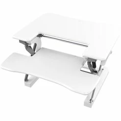 Best deal 💯 Office Desks Hanover 6"- 20" Adjustable Tabletop Sit Or Stand Lift Desk For Offices, Schools, And Writing Stations, White, HSD0401-WHT1 ✨ -Desk Riser Store unnamed file 2873