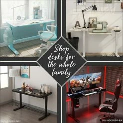 Outlet 🥰 Office Desks Hanover 6"-20" Adjustable Sit Or Stand Tabletop Lift Desk For Offices, Schools, And Writing, White, HSD0402-WHT1 ⭐ -Desk Riser Store unnamed file 2880