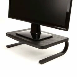 Buy ⌛ Monitor Mounts & Stands Mind Reader Monitor Stand/Riser With Metal Leg Support, Black (METMONST-BLKP) 🔥