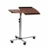 Budget 🛒 Sit & Stand Desks Techni Mobili Rolling Adjustable Laptop Cart, Mahogany (RTA-B003-M615) ⌛ -Desk Riser Store unnamed file 2905