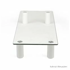 Discount ✔️ EMS Monitor Mounts & Stands Mind Reader GLASSMON-CLR Glass Monitor Stand Riser, Clear 😉 -Desk Riser Store unnamed file 2918