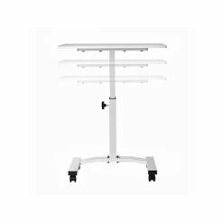 Buy 😉 Office Desks Seville Classics 21"-33" Metal Mobile Laptop Computer Desk Cart, White (OFF65855) 🔔 -Desk Riser Store unnamed file 2937