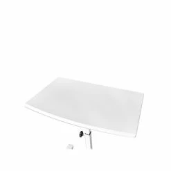 Buy 😉 Office Desks Seville Classics 21"-33" Metal Mobile Laptop Computer Desk Cart, White (OFF65855) 🔔 -Desk Riser Store unnamed file 2938