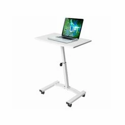Buy 😉 Office Desks Seville Classics 21"-33" Metal Mobile Laptop Computer Desk Cart, White (OFF65855) 🔔 -Desk Riser Store unnamed file 2941
