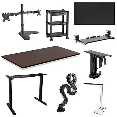 Cheapest ๐ Monitor Mounts & Stands Mount-It! Executive Pro Plus Standing Desk Bundle ๐ 3 Cheapest ๐ Monitor Mounts & Stands Mount-It! Executive Pro Plus Standing Desk Bundle ๐