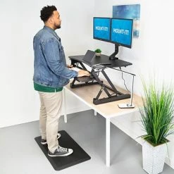 Deals 🌟 Monitor Mounts & Stands Mount-It! PowerUp Plus Ergonomic Office Bundle 😉 -Desk Riser Store unnamed file 2966