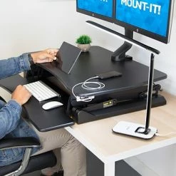 Deals 🌟 Monitor Mounts & Stands Mount-It! PowerUp Plus Ergonomic Office Bundle 😉 -Desk Riser Store unnamed file 2970