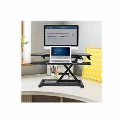 Deals 👍 Sit & Stand Desks Flexispot AlcoveRiser 36" Adjustable Desk Riser, Black (M7C) ❤️ -Desk Riser Store unnamed file 3