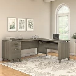 Wholesale 🛒 Sit & Stand Desks Bush Furniture Somerset 72W 3 Position Sit To Stand L Shaped Desk, Ash Gray (SET014AG) ❤️ -Desk Riser Store unnamed file 319