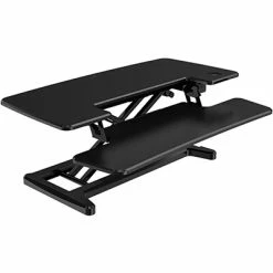 Coupon ๐ฏ Sit & Stand Desks Flexispot AlcoveRiser 19.9"H X 35.8"W X 24"D Plastic Laptop Riser, Black (EM7MB) ๐