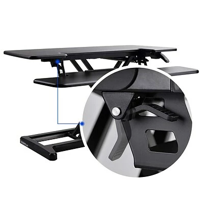 Best Sale ๐ Sit & Stand Desks FlexiSpot 35" Sit-Stand Desk Converter, Black (M7MB5) โ 7 Best Sale ๐ Sit & Stand Desks FlexiSpot 35" Sit-Stand Desk Converter, Black (M7MB5) โ - Image 5