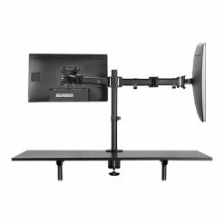 Best deal 🎁 Sit & Stand Desks Mount-It! 37" - 55" Rolling Stand-Up Desk, Black (MI-7972B) 🥰 -Desk Riser Store unnamed file 382