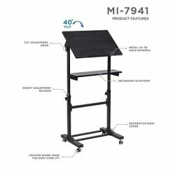 Wholesale ๐ Sit & Stand Desks Mount-It! Mobile Portable Podium And Presentation Lectern, Height Adjustable Multi-Purpose Standing Desk Workstation (MI-7941) ๐ฅ 9 Wholesale ๐ Sit & Stand Desks Mount-It! Mobile Portable Podium And Presentation Lectern, Height Adjustable Multi-Purpose Standing Desk Workstation (MI-7941) ๐ฅ -Desk Riser Store unnamed file 424