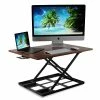Coupon ❤️ Sit & Stand Desks Mount-It! 17" Height-Adjustable Sit Stand Desk Converter, Brown (MI-7929-BRN) 🤩 -Desk Riser Store unnamed file 473