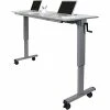 Outlet ✨ Sit & Stand Desks Luxor 59"W Sit & Stand Desk, Melamine (STAND-NESTC-72) 🎉 -Desk Riser Store unnamed file 478