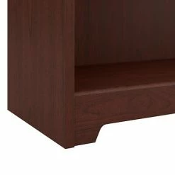 Brand new 🎁 Sit & Stand Desks Bush Furniture Cabot 36"-42"H 3 Position Sit To Stand Corner Bookshelf Desk, Harvest Cherry (WC31416-03) 😉 -Desk Riser Store unnamed file 542