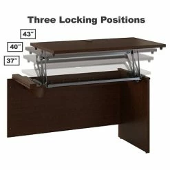 Cheapest 🧨 Sit & Stand Desks Bush Business Furniture Westfield 60W X 43D Right Hand 3 Position Sit To Stand L Desk W/ File Cabinet, Mocha Cherry (SRC128MRSU) ⭐ -Desk Riser Store unnamed file 563