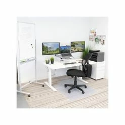 Flash Sale 🔥 Sit & Stand Desks Mount-It! 25"-51"H Adjustable Electric Sit-Stand Desk, White (MI-18067) ✔️ -Desk Riser Store unnamed file 581