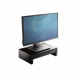 Best Pirce ✨ Monitor Mounts & Stands Fellowes Designer Suites Adjustable Monitor Riser, Up To 32", Black - 8038101 🛒 -Desk Riser Store unnamed file 616