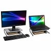 Promo ❤️ Monitor Mounts & Stands Mind Reader Metal Monitor Stand, Monitor Riser For Computer/Laptop/Desk/iMac 2-Pack, Silver (2METMONST-SIL) 🥰 -Desk Riser Store unnamed file 698