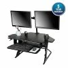 Promo 🌟 Sit & Stand Desks 3M™ Precision Standing Desk Corner, 42" W Adjustable Desk Riser With Gel Wrist Rest And Precise™ Mouse Pad, Black (SD80B) 😍 -Desk Riser Store unnamed file 73
