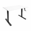 Cheap 👏 Sit & Stand Desks Mount-It! 30"-50"H Adjustable Hand Crank Sit-Stand Desk, White/Black (MI-18069) 🤩 -Desk Riser Store unnamed file 749