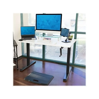 Cheap ๐ Sit & Stand Desks Mount-It! 30"-50"H Adjustable Hand Crank Sit-Stand Desk, White/Black (MI-18069) ๐คฉ 7 Cheap ๐ Sit & Stand Desks Mount-It! 30"-50"H Adjustable Hand Crank Sit-Stand Desk, White/Black (MI-18069) ๐คฉ - Image 5