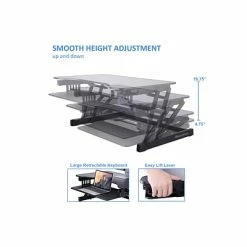 Buy ๐ Sit & Stand Desks Rocelco 32" Height Adjustable Standing Desk Converter With Anti Fatigue Mat BUNDLE, Black (R ADRB-MAFM) ๐คฉ 13 Buy ๐ Sit & Stand Desks Rocelco 32" Height Adjustable Standing Desk Converter With Anti Fatigue Mat BUNDLE, Black (R ADRB-MAFM) ๐คฉ -Desk Riser Store unnamed file 805