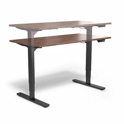 Coupon 🎉 Union & Scale Sit & Stand Desks Union & Scale™ Essentials 26"-52" Adjustable Desk, Espresso (UN56207) 🤩 8 Coupon 🎉 Union & Scale Sit & Stand Desks Union & Scale™ Essentials 26"-52" Adjustable Desk, Espresso (UN56207) 🤩 - Image 6