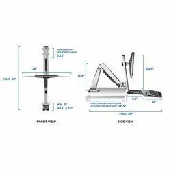 Best deal ๐ Sit & Stand Desks Mount-It! 20" Height Adjustable Standing Desk Mount, Silver (MI-7903) ๐งจ 11 Best deal ๐ Sit & Stand Desks Mount-It! 20" Height Adjustable Standing Desk Mount, Silver (MI-7903) ๐งจ -Desk Riser Store unnamed file 856