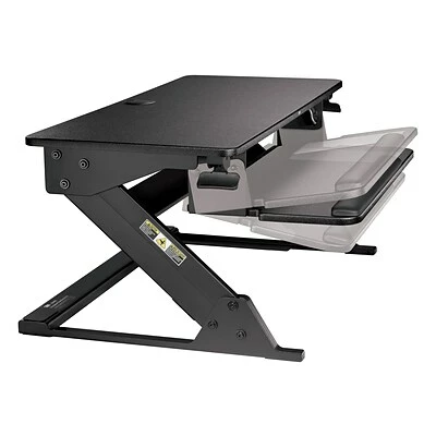 Flash Sale ✨ Sit & Stand Desks 3M™ Precision Standing Desk, 35"W Adjustable Desk Riser With Gel Wrist Rest And Precise™ Mouse Pad, Black (SD60B) ✨ 7 Flash Sale ✨ Sit & Stand Desks 3M™ Precision Standing Desk, 35"W Adjustable Desk Riser With Gel Wrist Rest And Precise™ Mouse Pad, Black (SD60B) ✨ - Image 5